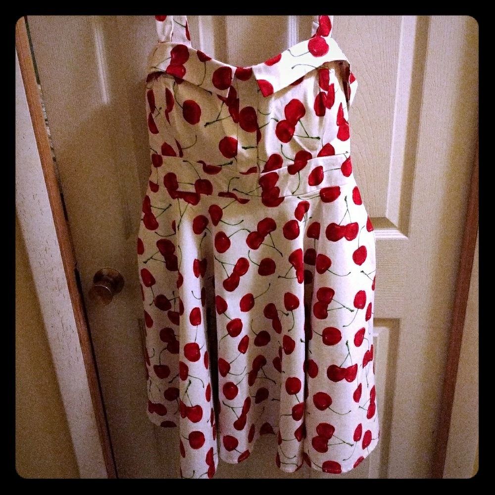 Modcloth Cherry dress